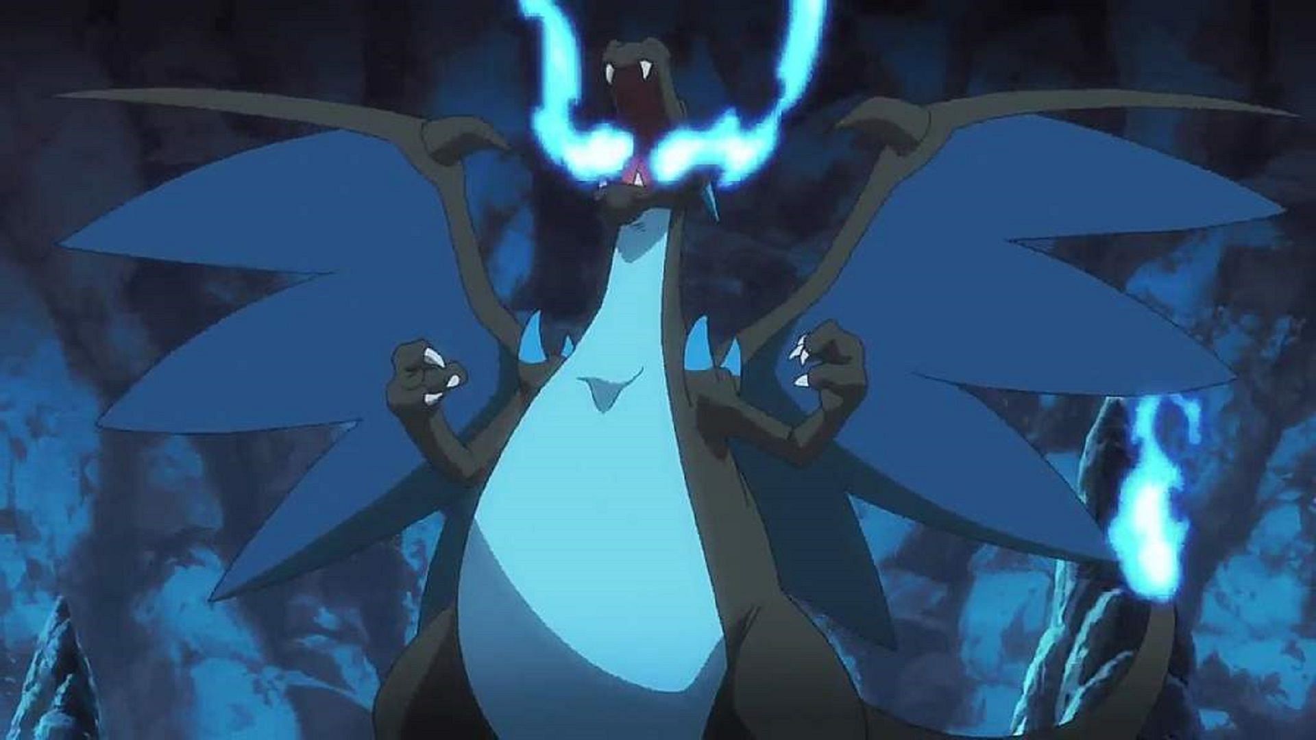 Mega Charizard X is simply too hot to handle for Dragonite (Image via The Pokemon Company)