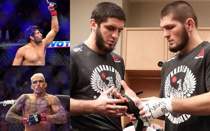 "I just think Charles Oliveira will not show up in Abu Dhabi" - Khabib Nurmagomedov believes Islam Makhachev's UFC 280 title fight will be against Beneil Dariush