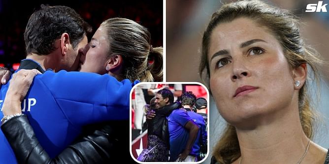 "Everyday some new content comes and messes with my emotions" - Tennis fans react to video of Roger Federer’s wife Mirka hugging Rafael Nadal and the rest of his Laver Cup teammates