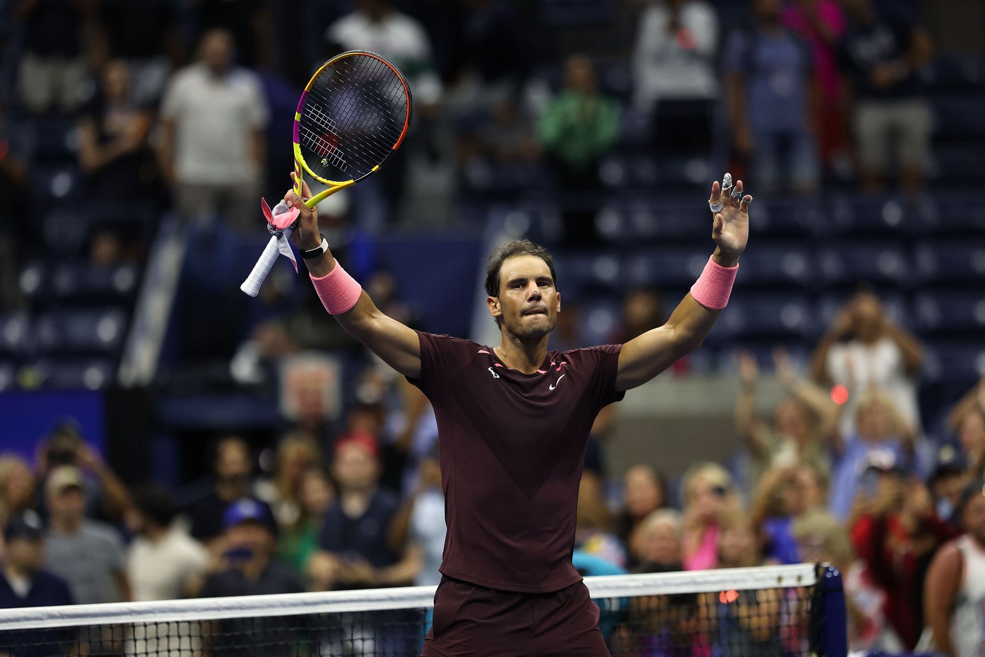 Rafael Nadal is through to the third round