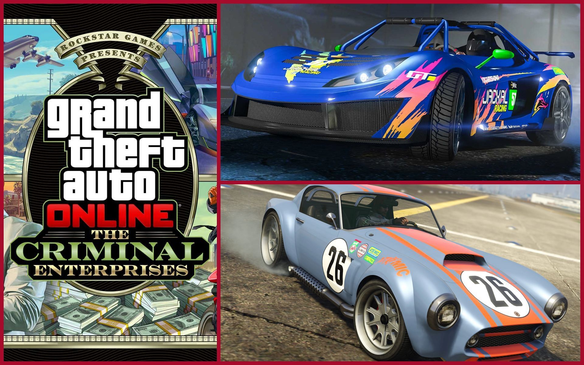 The two free-to-win vehicles for this week (Image via Rockstar Games)  