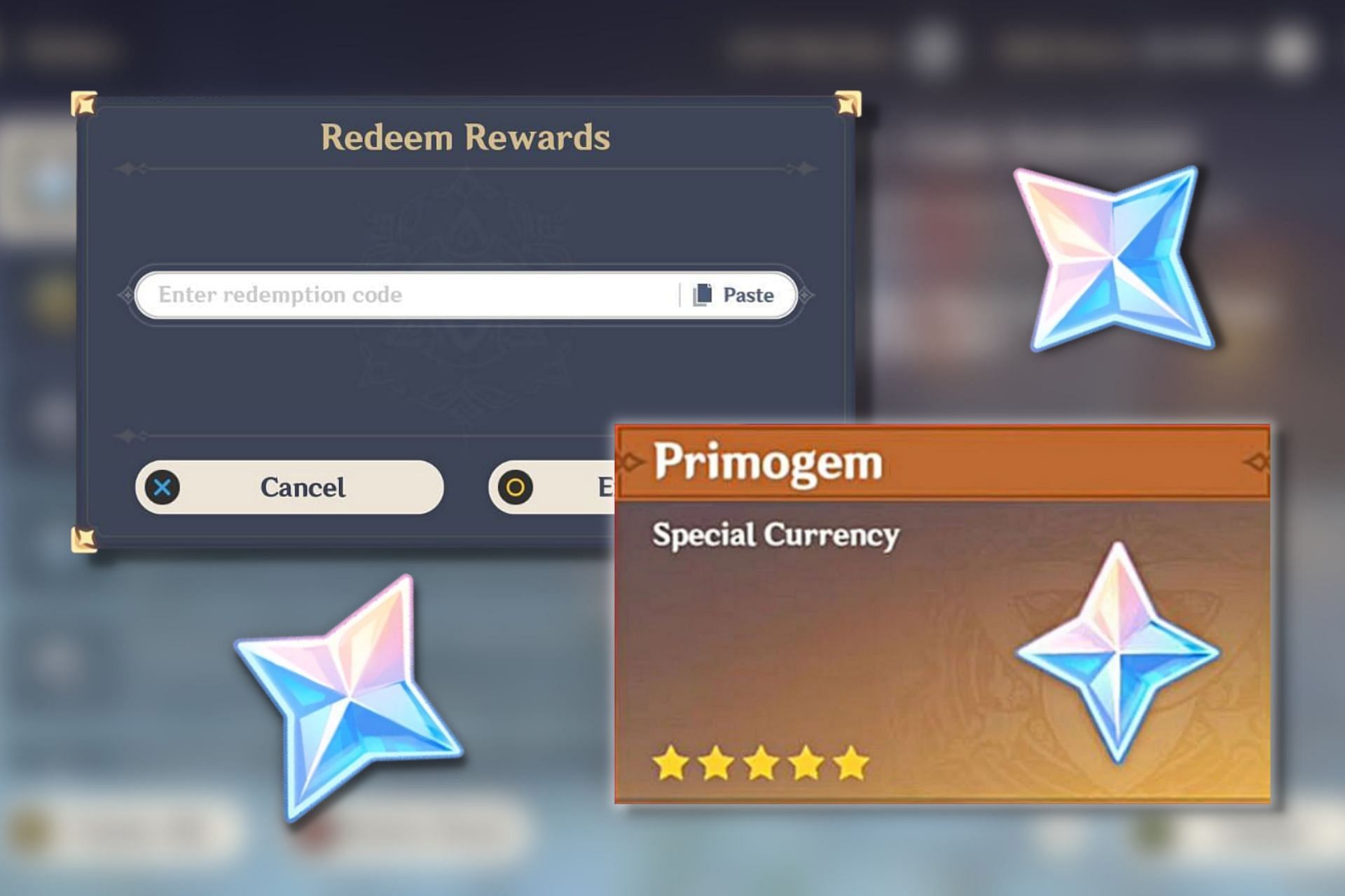 Genshin Redeem Code Version 4.1 (60 Primogems) - September 27th, 2023, 6T8NWE3HD7PD Genshin Impact