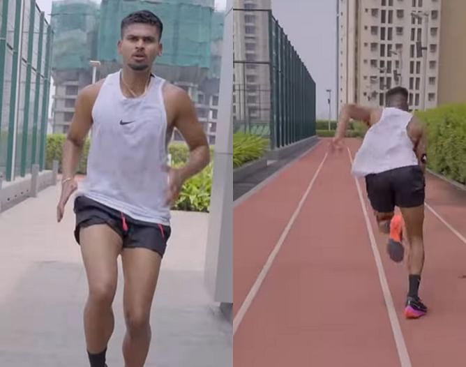 IND vs SA 2022: [WATCH] Team India batter Shreyas Iyer does some intense running as part of his training routine