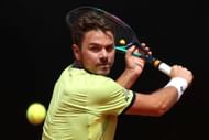 Stan Wawrinka at the 2022 Italian Open.