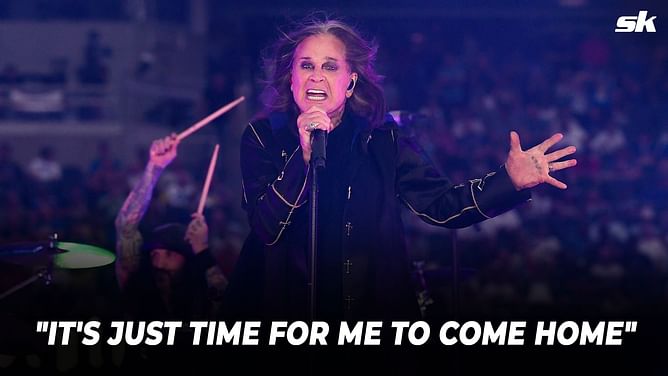 "I know that I can get back onstage. It's just that I've got to get off my butt and go for it" - Ozzy Osbourne set to perform during NFL half-time show at Rams vs Bills