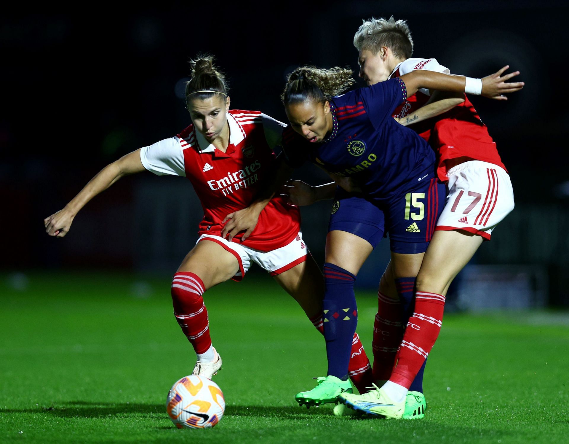 Arsenal v AFC Ajax - UEFA Women&acute;s Champions League Second Qualifying Round First Leg