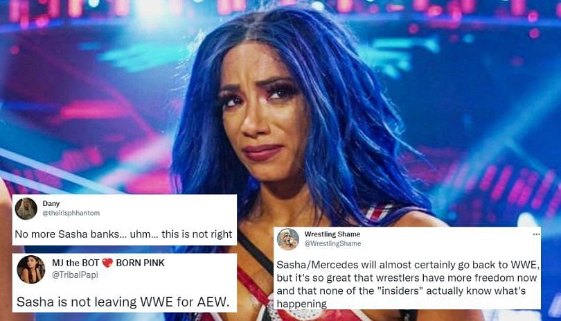 Sasha Banks was suspended by WWE several months ago