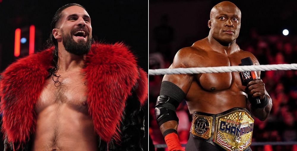 WWE Superstars Seth Rollins and Bobby Lashley