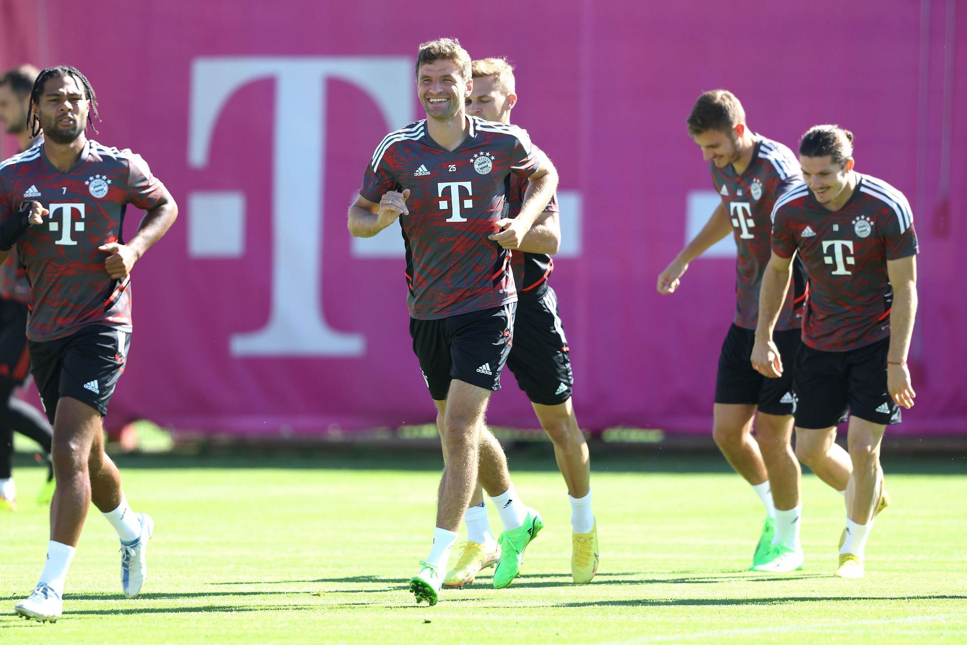 FC Bayern M&uuml;nchen Training Session And Press Conference