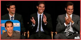 "You look at Roger, Rafa and Novak today, they are much more outgoing than me; I am a lone wolf, I get energy being alone" - Pete Sampras