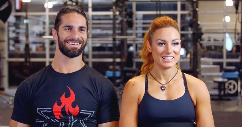 WWE superstars Becky Lynch and Seth Rollins gear up for