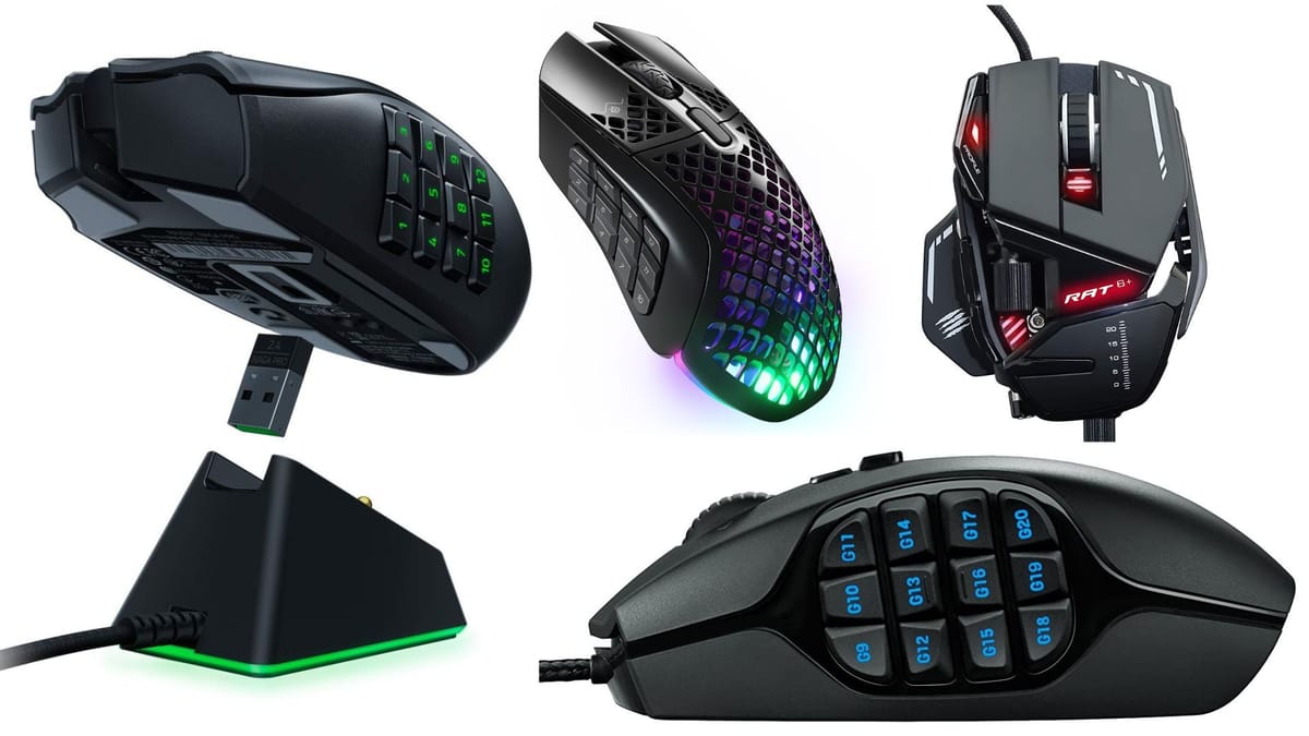 10 best mice for MMO games