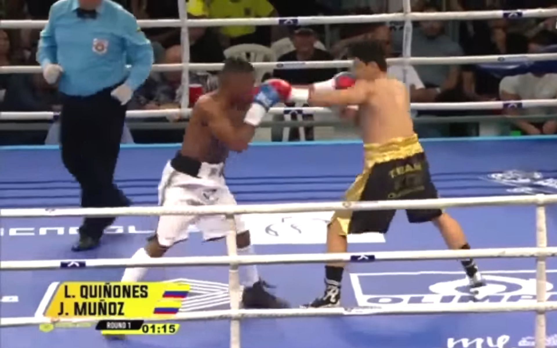 Luis Quinones vs Jose Munoz [Image courtesy: Box Luger via YouTube]