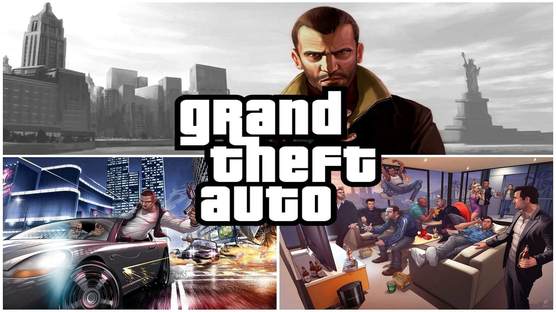 GTA franchise is still ruling the open-world gaming genre. (Images via Sportskeeda)