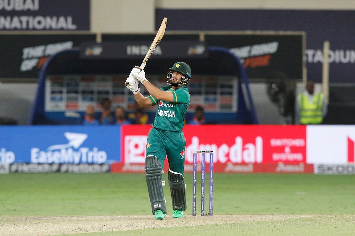 Mohammad Nawaz played a match-defining knock in Pakistan's Super 4 clash against India. [P/C: Twitter]