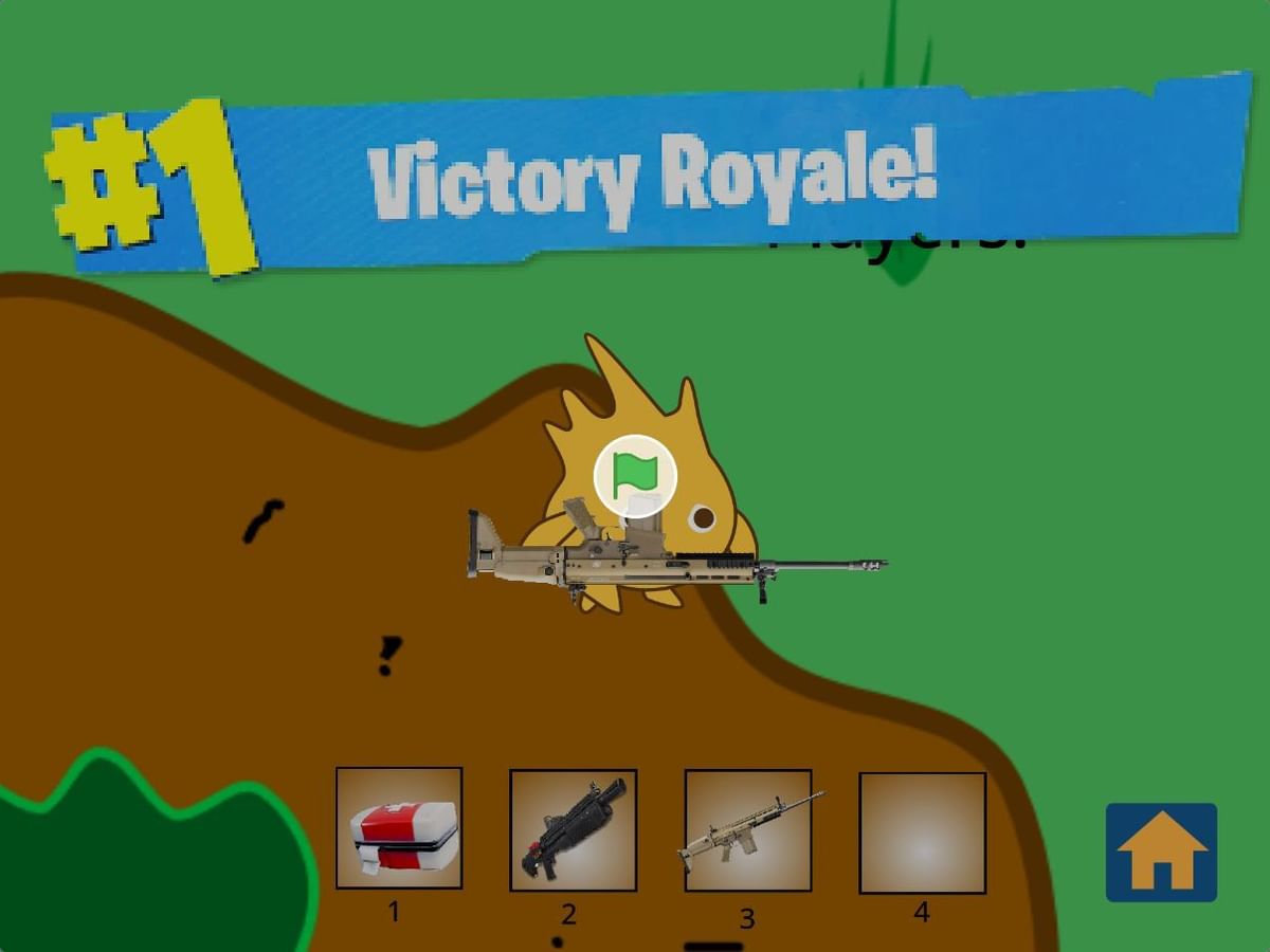 Fortnite on Scratch is the goofiest thing the has to offer