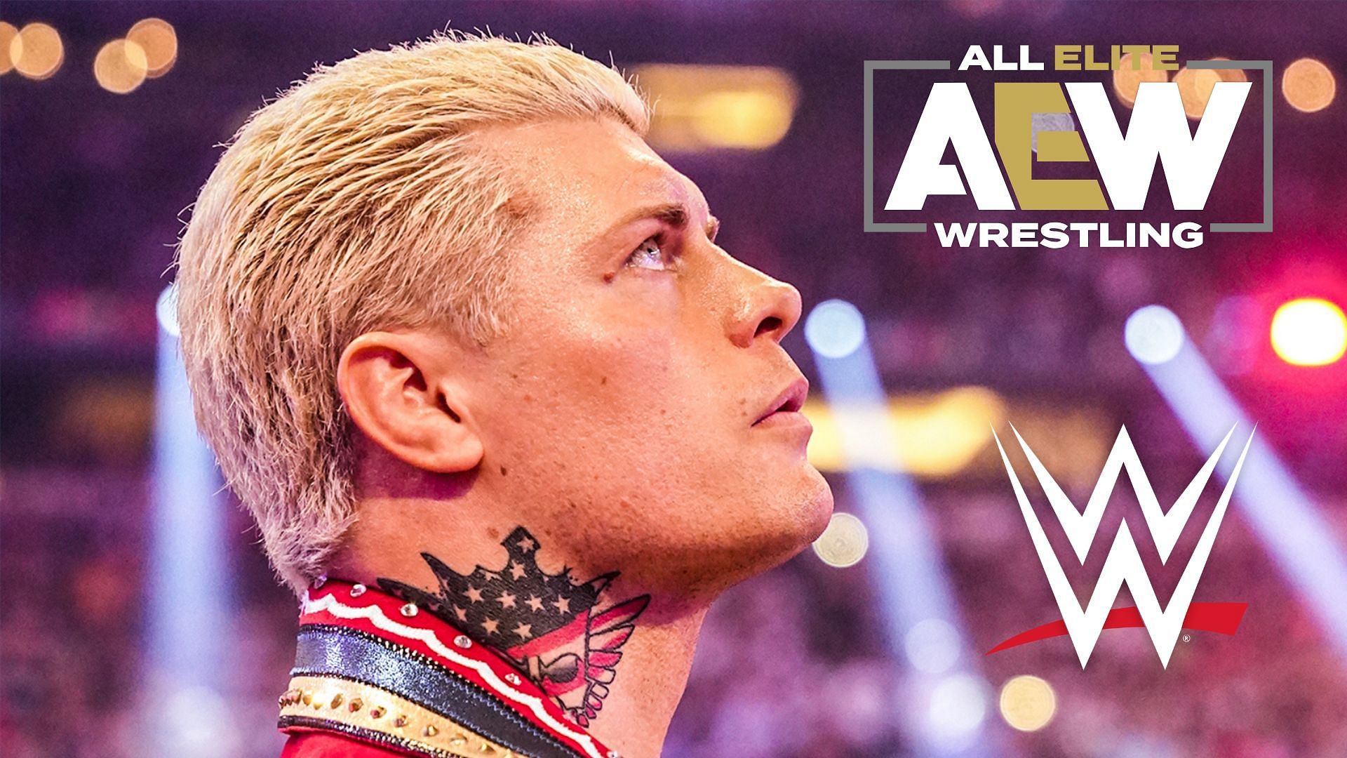 Cody Rhodes at WWE WrestleMania 38 in 2022