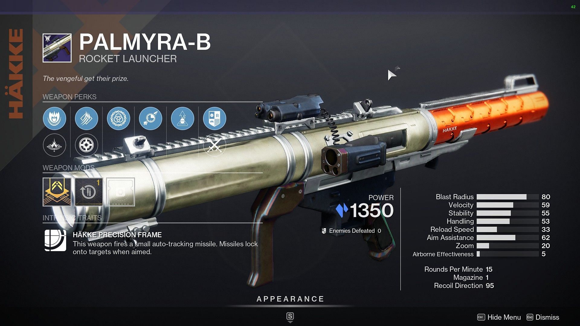 Palmyra-B this week (Image via Destiny 2)