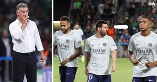 "A lot of space behind their backs" - PSG's Christophe Galtier explains why Lionel Messi, Kylian Mbappe and Neymar misfired initially against Maccabi Haifa