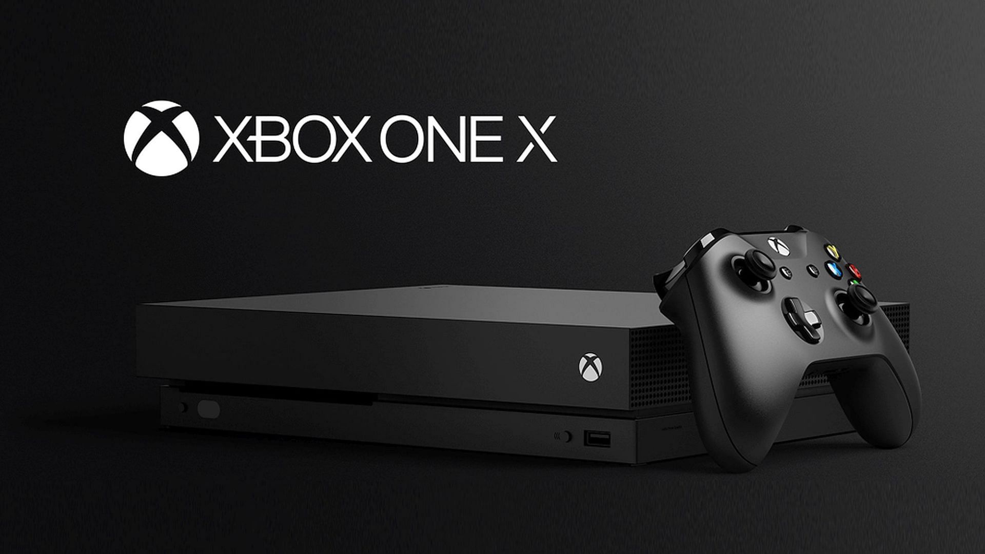 The Xbox One X (Image via Microsoft)
