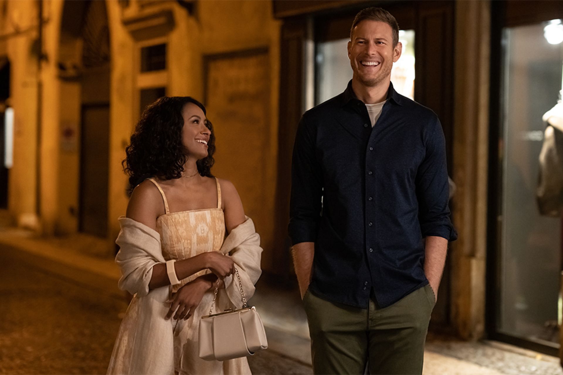 Kat Graham and Tom Hopper in 