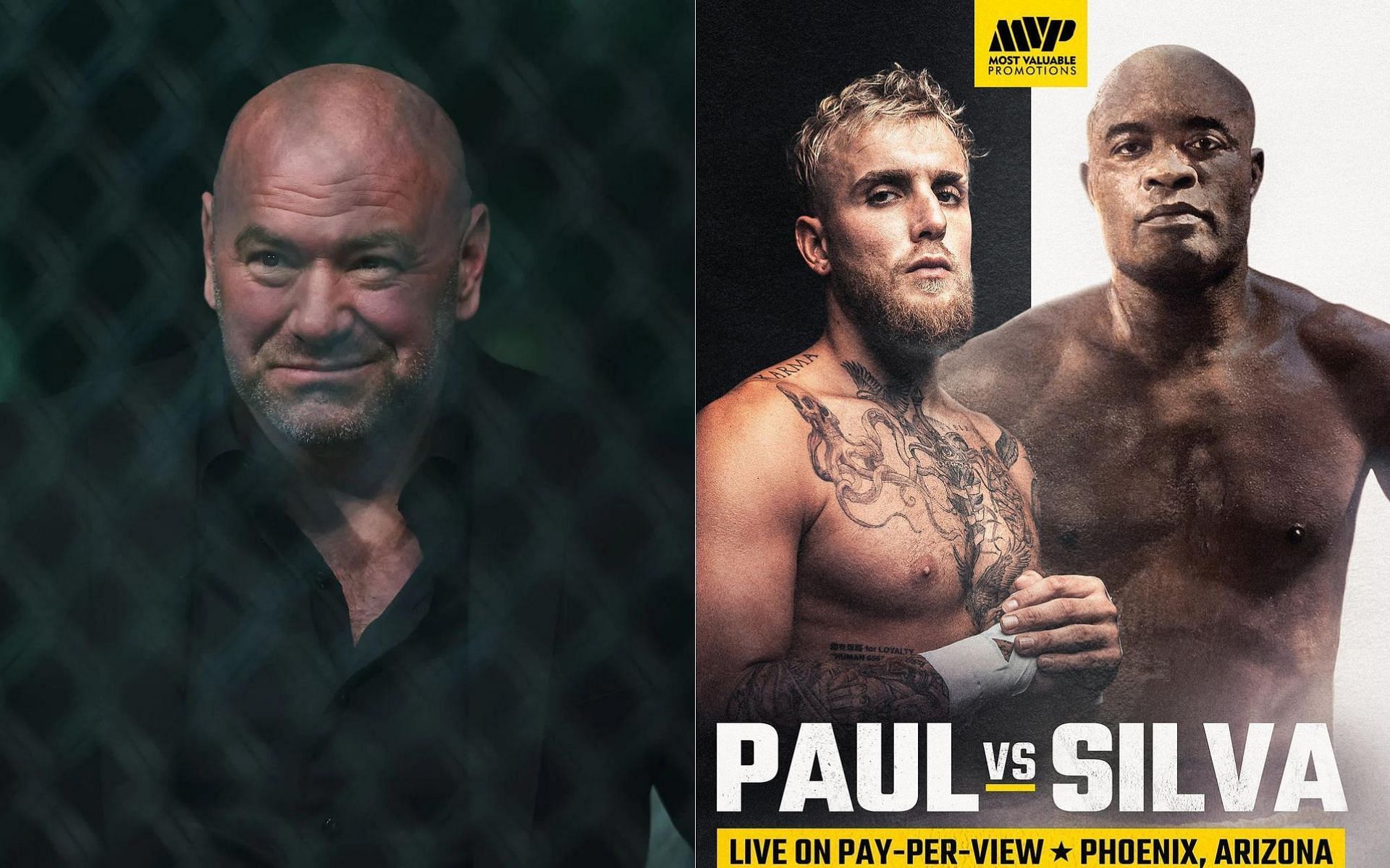 Jake Paul jokes that UFC PR team has warned media to not ask Dana White about his fight with Anderson Silva