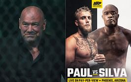 "If you do you will have your media credential revoked" - Jake Paul jokes that UFC PR team has warned media to not ask Dana White about his fight with Anderson Silva