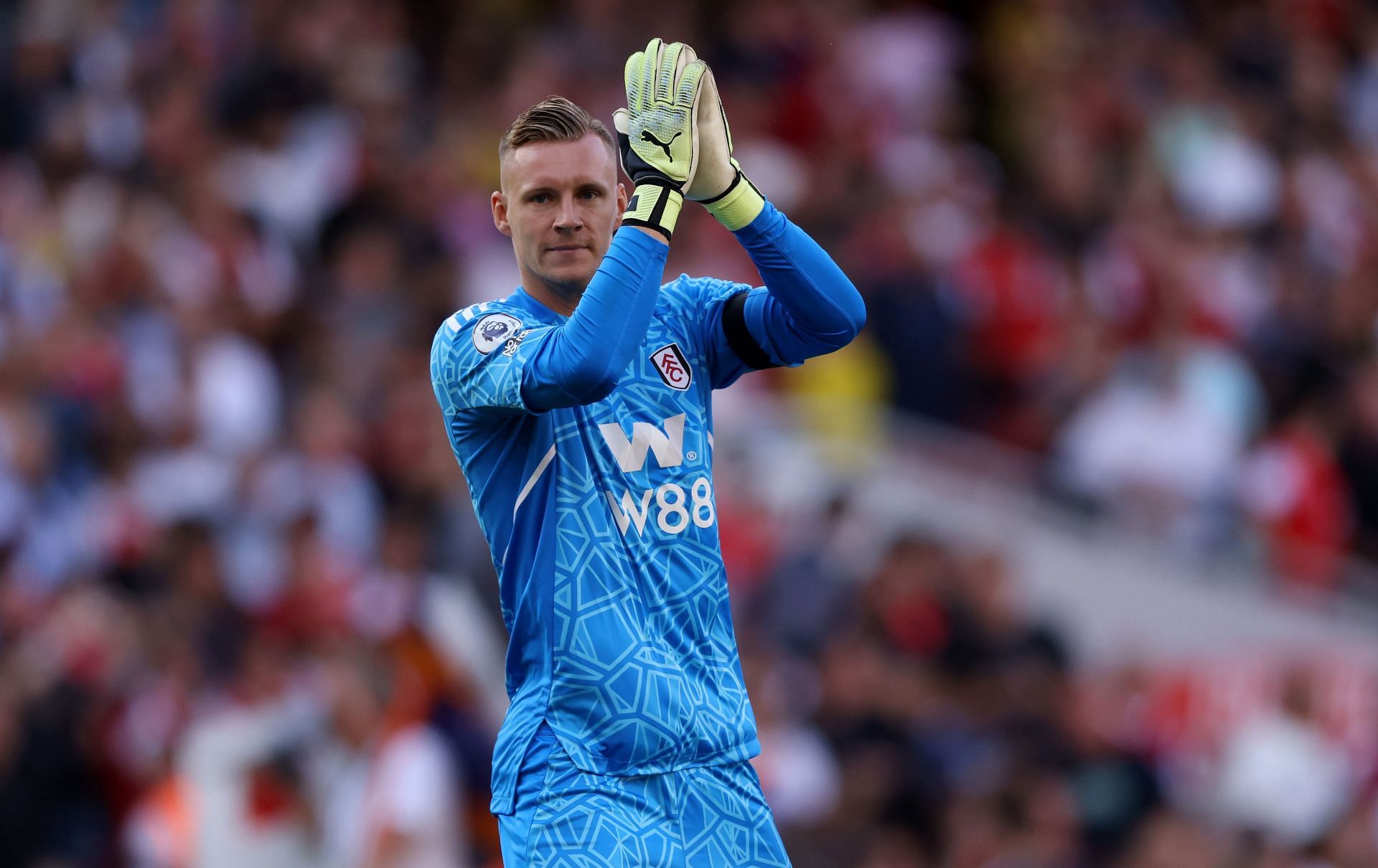 Bernd Leno left the Emirates this summer to move to Craven Cottage.