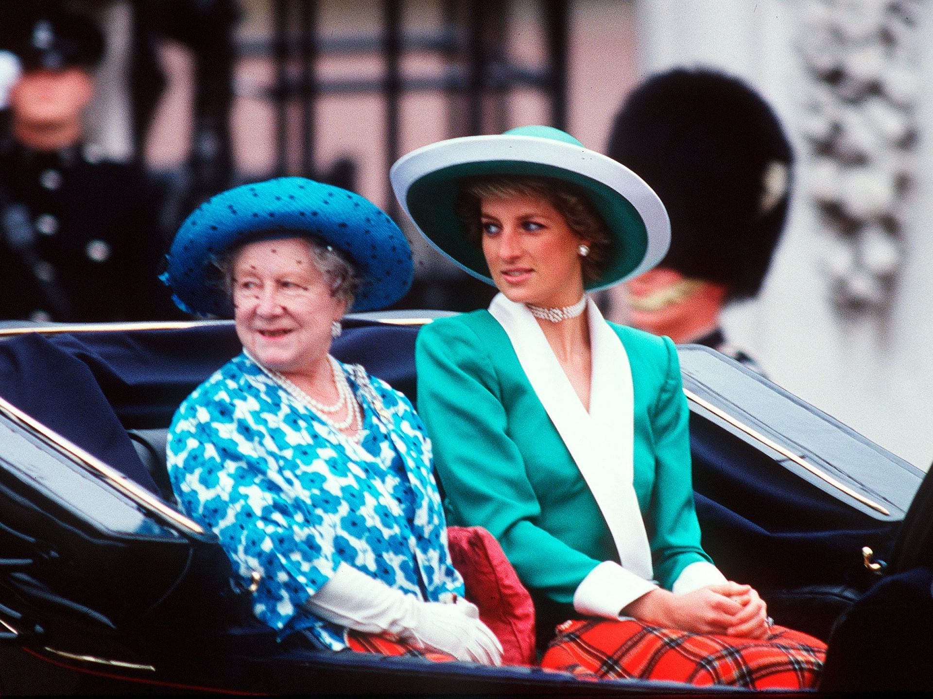 Princess Diana and Queen Elizabeth memes flood the internet (Image via Getty Images)