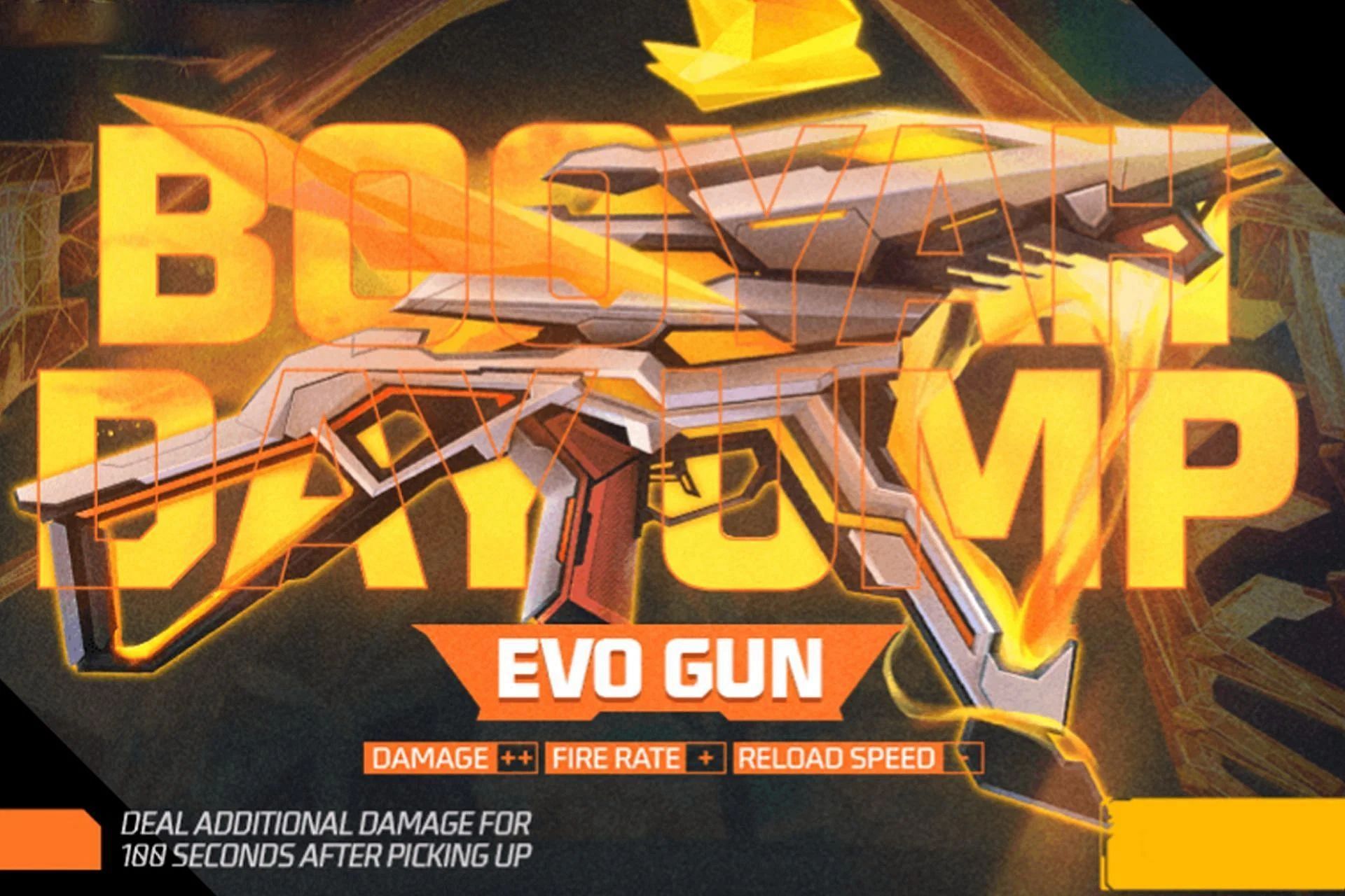 UMP Booyah Day Evo गन स्किन (Image Credit : Garena)