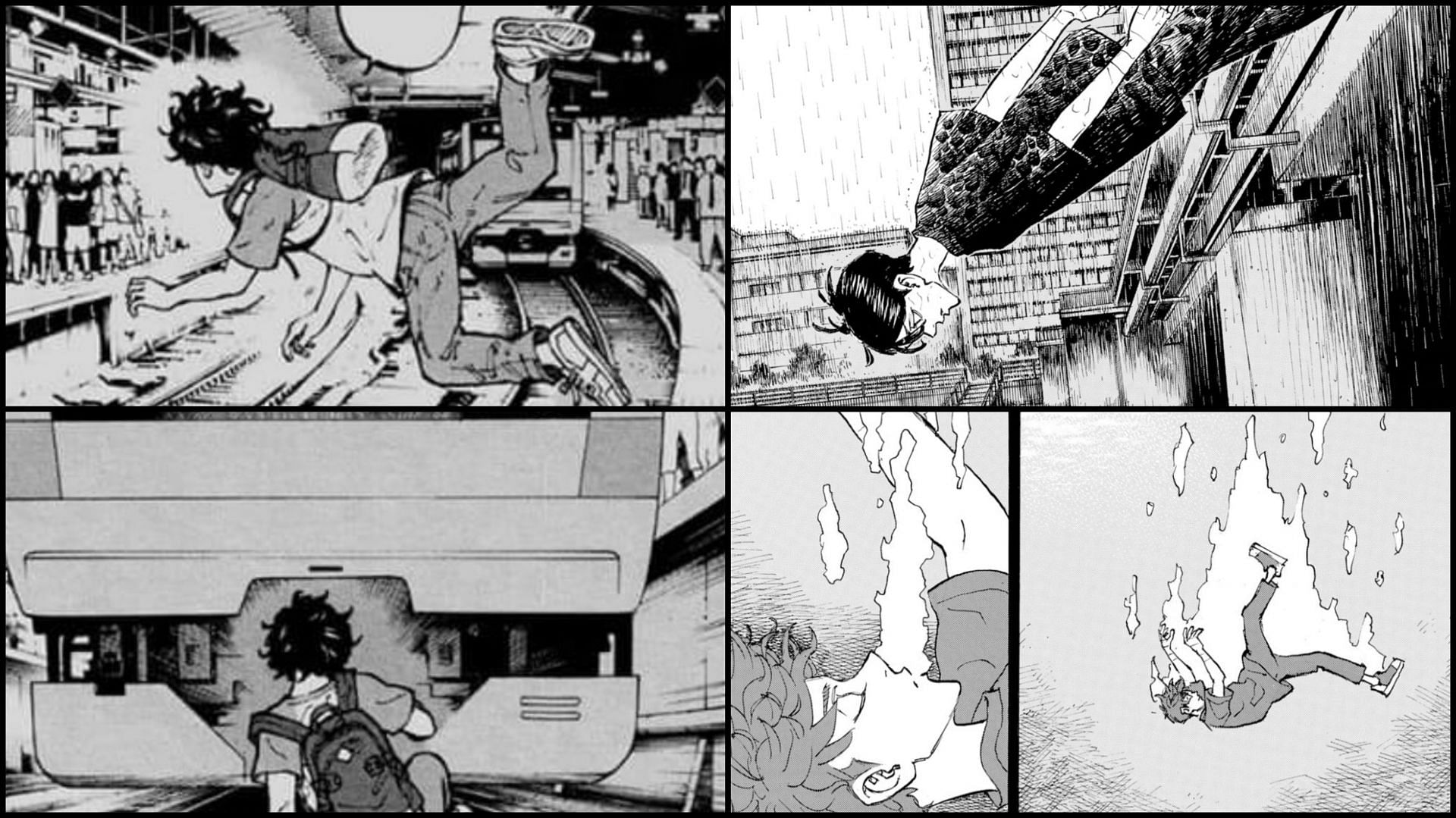 Parallel between Shinichiro and Takemichi (Image via Ken Wakui/Kodansha)