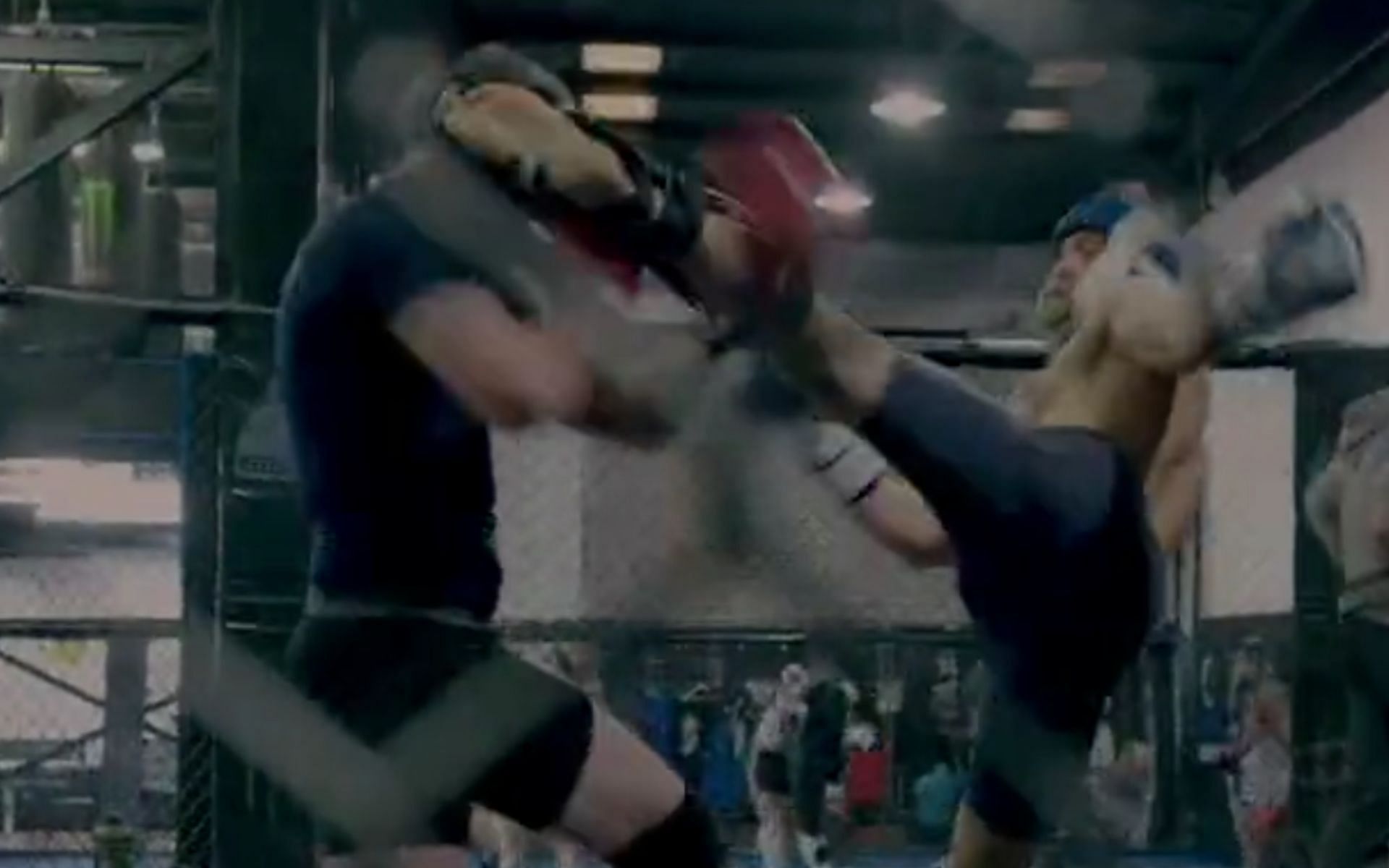 Watch: Conor McGregor posts Octagon sparring footage for first time ...