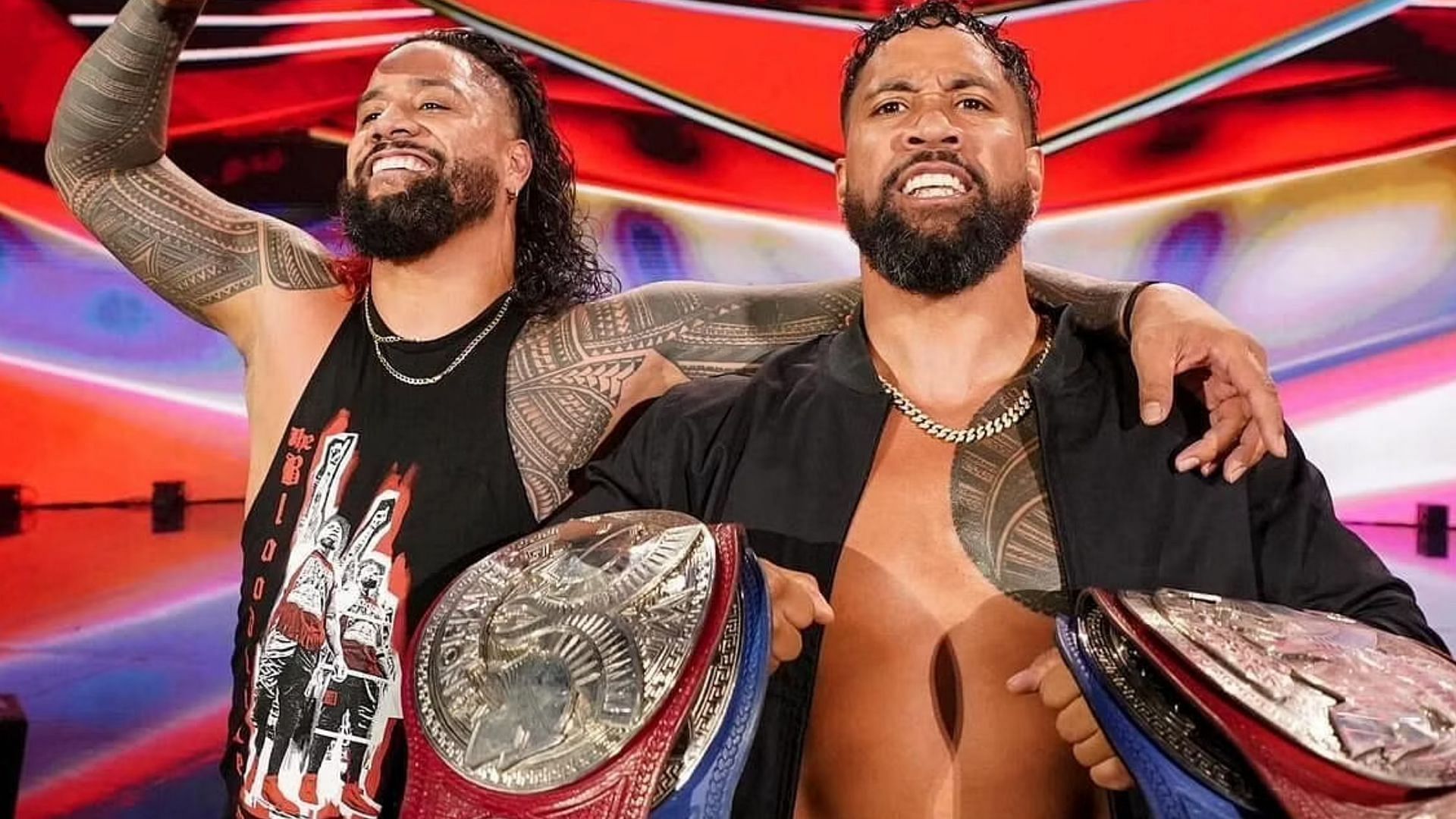 Undisputed WWE Tag Team Champions The Usos