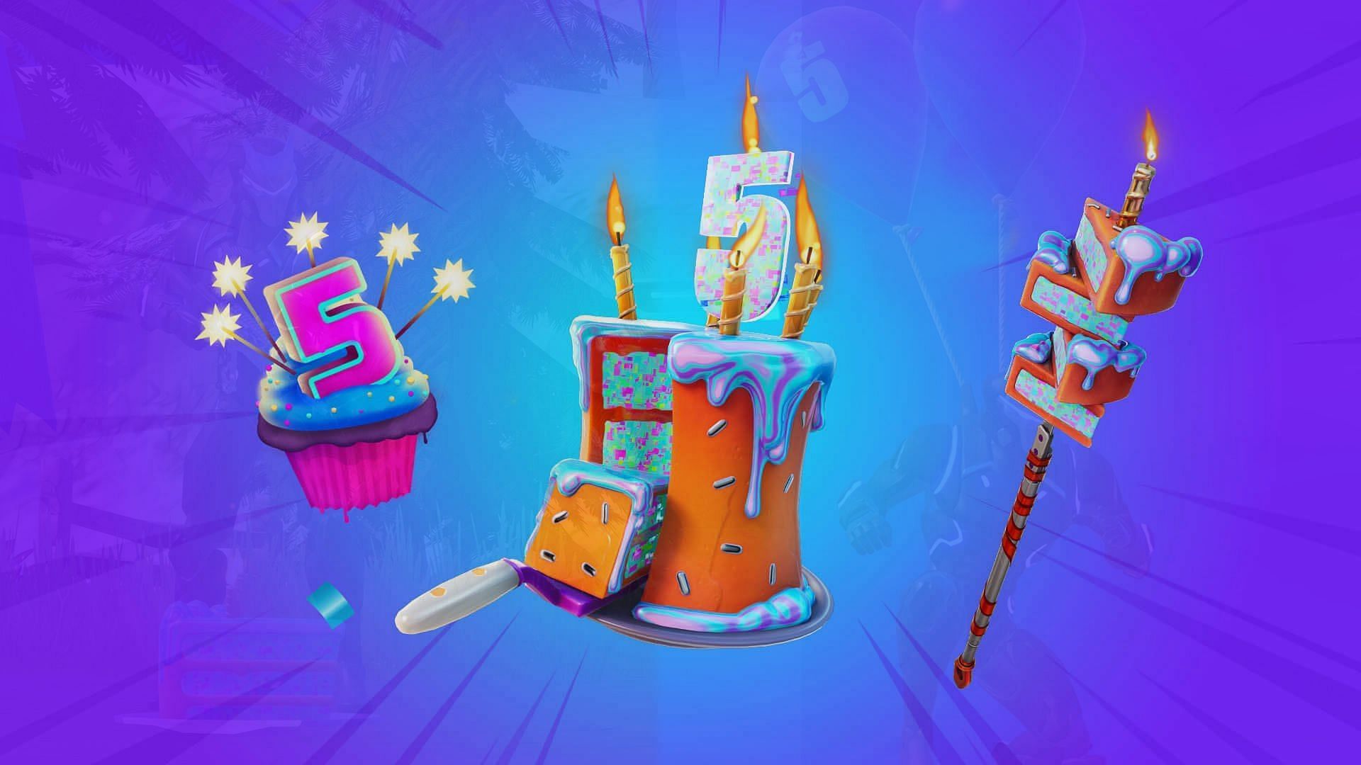 Fortnite birthday rewards 2022 How to get a free pickaxe, back bling