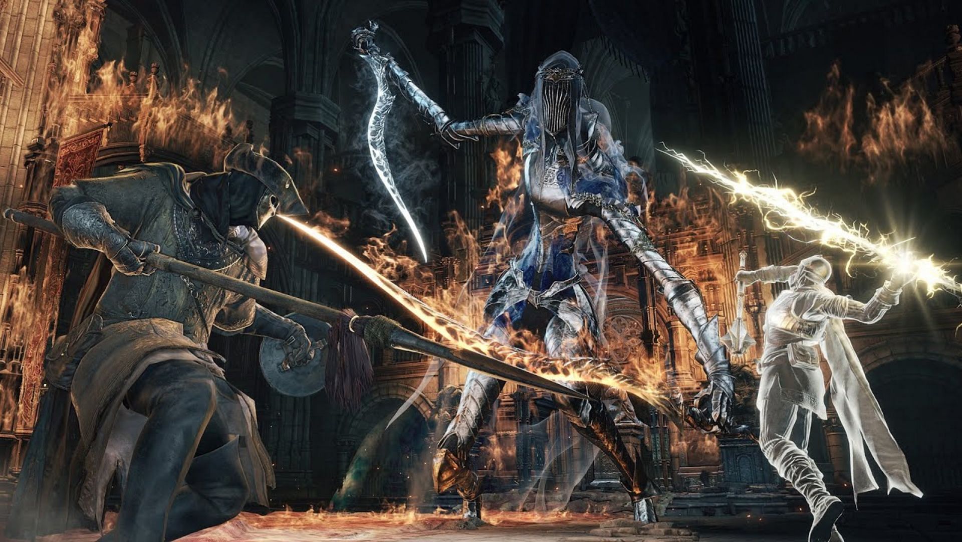 Hop on the game with your friends and take down foes (Image via FromSoftware)