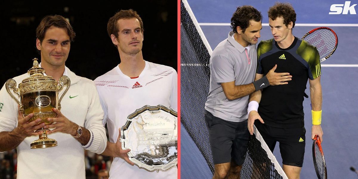 Roger Federer and Andy Murray faced each other in six Grand Slam matches