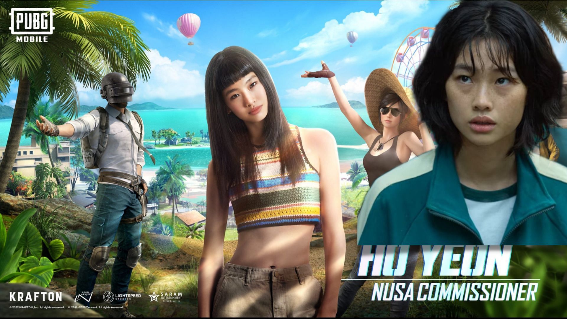 PUBG Mobile announces collaboration with South Korean model and actress Ho Yeon (Image via PUBG Mobile)