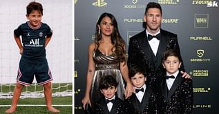 "Always making us die of laughter" - Lionel Messi's wife Antonela Roccuzzo posts adorable birthday message for son Mateo Messi