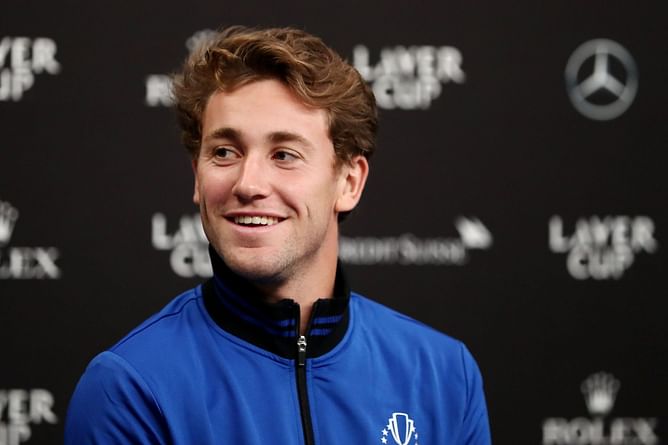"He's the biggest athlete star we have in Norway; a lot of people are watching him" - Casper Ruud on Erling Haaland after reaching US Open quarterfinals