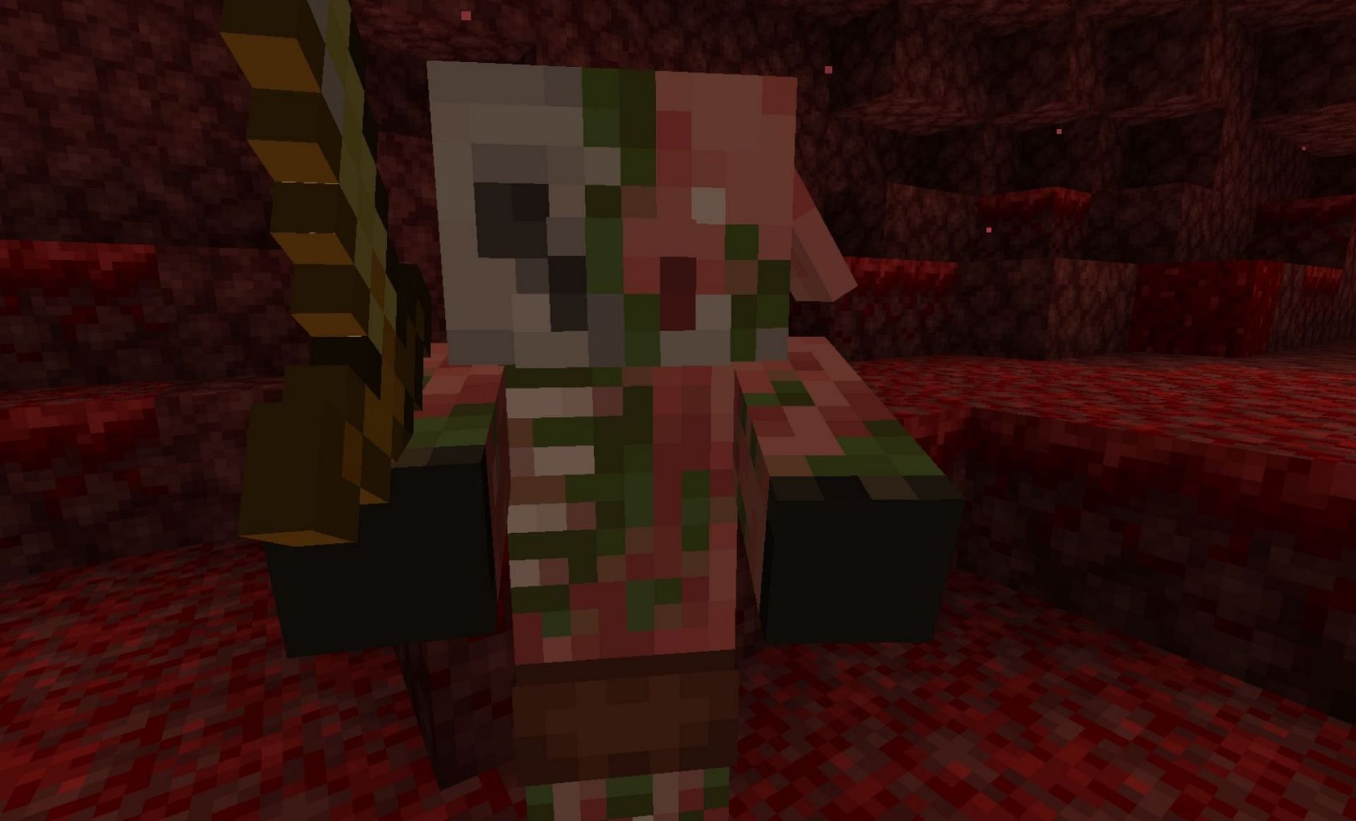 Zombie piglins spawn in the Nether (Image via Mojang)