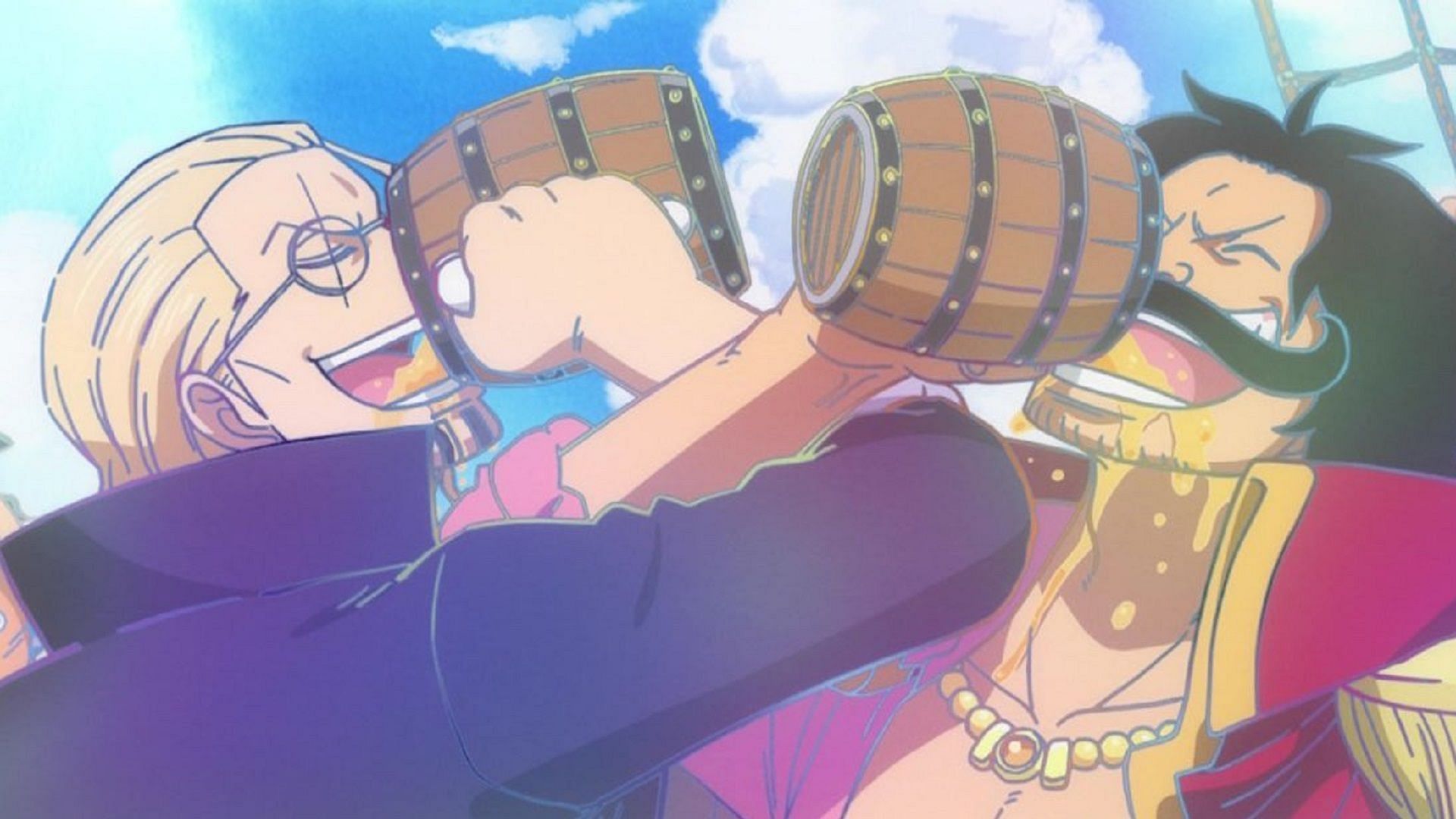 Up to this day, Roger and Rayleigh make the greatest captain-first mate duo in the entire series (Image via Toei Animation, One Piece)