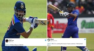 “Well played BCCI” – Fans react after Sanju Samson named India A captain, Prithvi Shaw makes a comeback