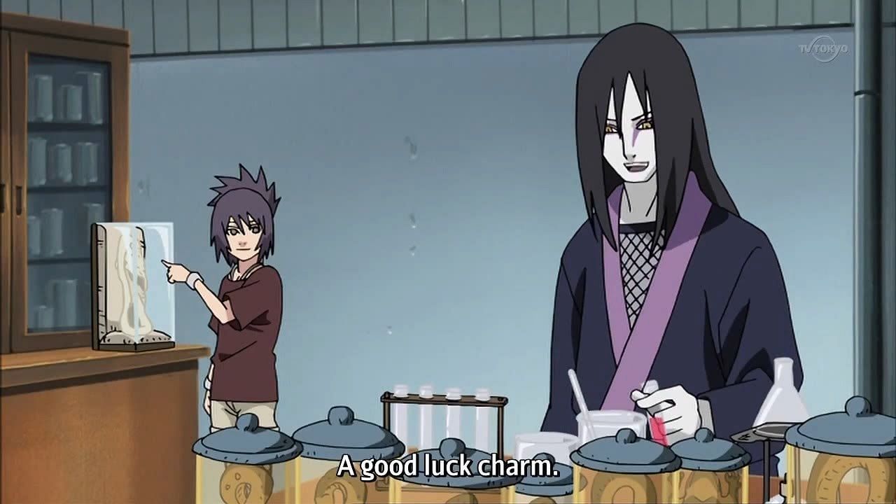 anko mitarashi and orochimaru