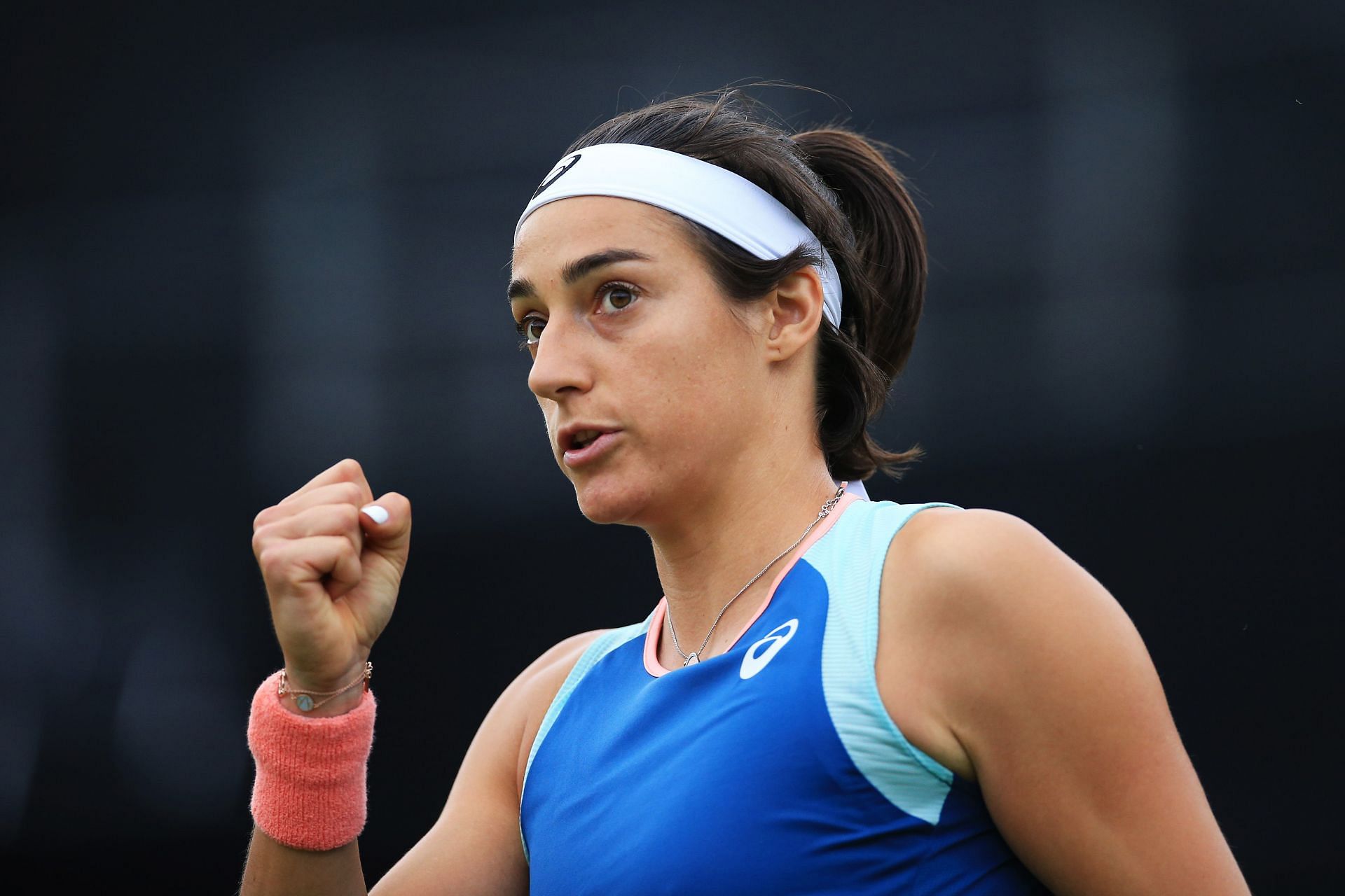 Caroline Garcia at the Rothesay Classic Birmingham