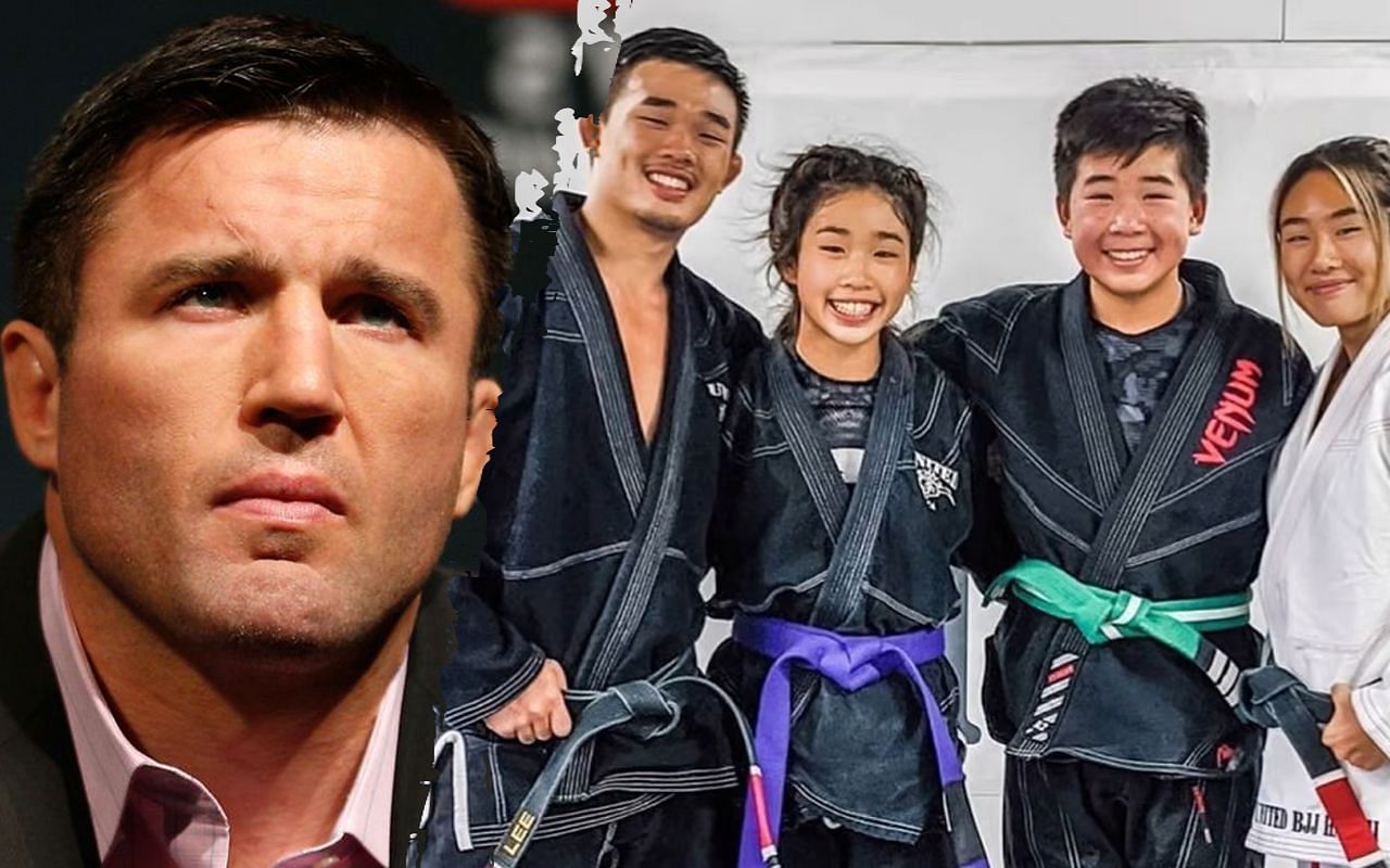 Chael Sonnen (left) and The Lee Family (right) 