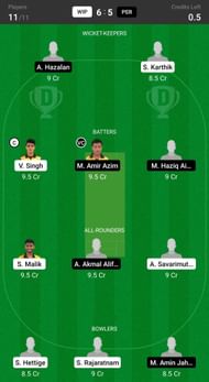 Wilayah Persekutuan vs Perak Fantasy suggestion #1