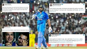 IND vs AUS 2022: "Rohit Sharma is the new cheat code for intent"- Twitter erupts as Team India storms back into the series