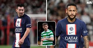 Celtic defender Anthony Ralston chooses between PSG superstars Lionel Messi and Neymar