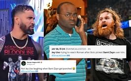 "Gotta go Uce!" - WWE Twitter humbles Jey Uso after top champion picked Sami Zayn over him on SmackDown