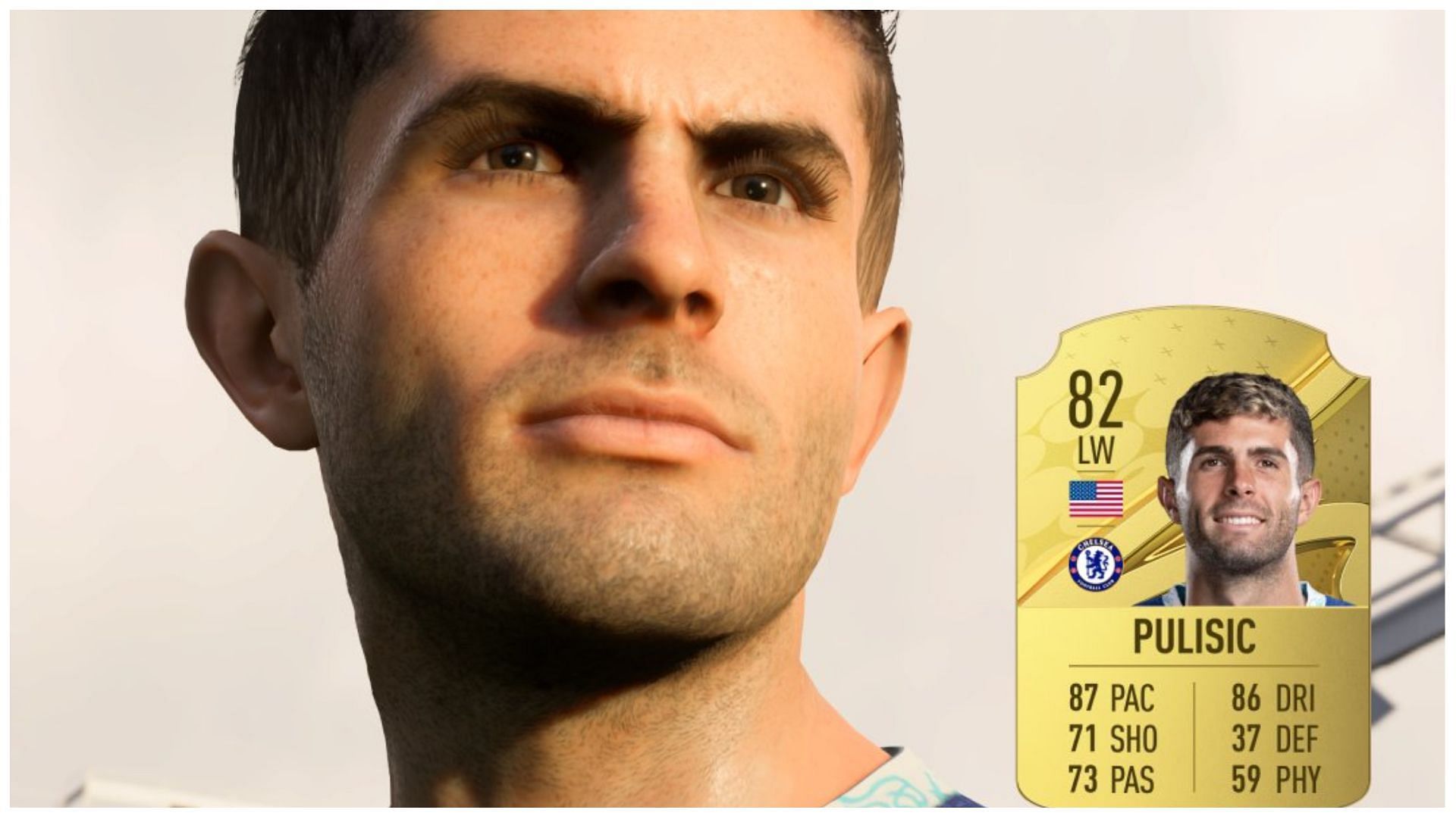 Christian Pulisic is included in the list of FIFA 23 ambassadors (Image via EA Sports)